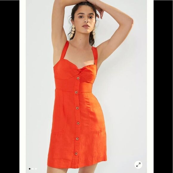 Anthropologie Dresses & Skirts - Anthropologie I Maeve Twist-Front Mini Dress